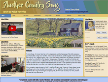 Tablet Screenshot of anothercountrysong.com